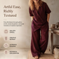 Completo da Donna con Top Asimmetrico e Pantaloni a Gamba Larga