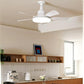 Ventilatore da Soffitto con Luce e Telecomando a Presa E27
