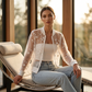 🎉 Saldi 2026 — Oltre 37.000 Venduti! 👗 Giacca Estiva da Donna in Rete Trasparente con Ricamo Floreale – Traspirante & Elegante 🌸