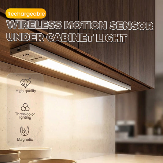 💡Lampada ricaricabile con sensore di movimento wireless da installare sotto il mobile – Luce proprio quando ne hai bisogno✨