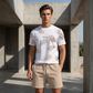 Completo Estivo da Uomo con Stampa Tropicale – Set 2 Pezzi