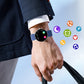 Smartwatch con Assistente Vocale Intelligente, Chiamate Bluetooth, Monitoraggio Fitness e Nuoto IP68, 100 Modalità Sportive