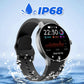 Smartwatch con Assistente Vocale Intelligente, Chiamate Bluetooth, Monitoraggio Fitness e Nuoto IP68, 100 Modalità Sportive
