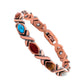 🔥 Offerta Limitata: Bracciale Magnetico in Finitura Rame Anticato – Eleganza Vintage con Pietre Sintetiche Incastonate e Design Unisex. Stile Senza Tempo per Tutti. ✨