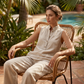 🎉 OFFERTA LIMITATA 50% DI SCONTO! 💕 Set da Donna Minimalista con Top Senza Maniche e Pantaloni a Gamba Larga