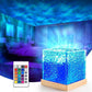Luce d'atmosfera LED con effetto increspature d'acqua dinamico