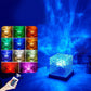 Luce d'atmosfera LED con effetto increspature d'acqua dinamico
