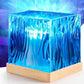 Luce d'atmosfera LED con effetto increspature d'acqua dinamico