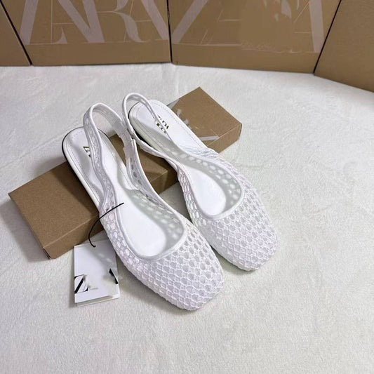 👡🌸 Sandali Slingback Intrecciati da Donna – 50% DI SCONTO! Dettaglio intrecciato chic, slingback elegante, suola piatta comoda – perfetti per lavoro e weekend. 🔥✨