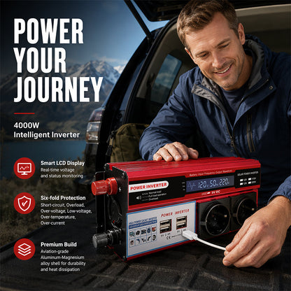 Inverter per Auto ad Alta Potenza da 12V a 230V