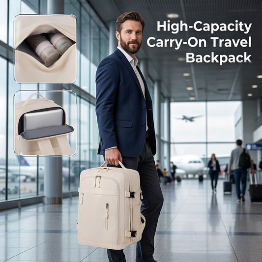 Zaino da Viaggio Impermeabile ad Alta Capacità per Laptop