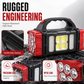 ⛺ 50% DI SCONTO – Torcia LED Ricaricabile – Potente, Impermeabile & Compatta – Ideale per Campeggio, Outdoor & Emergenze 🔦