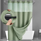🔥50% DI SCONTO SPECIALE LIMITATO! 🛁Installazione Facile, Impermeabile e Privacy!🚿Tenda da Doccia con Motivo Waffle