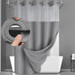 🔥50% DI SCONTO SPECIALE LIMITATO! 🛁Installazione Facile, Impermeabile e Privacy!🚿Tenda da Doccia con Motivo Waffle
