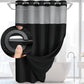 🔥50% DI SCONTO SPECIALE LIMITATO! 🛁Installazione Facile, Impermeabile e Privacy!🚿Tenda da Doccia con Motivo Waffle