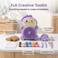 Kit Tornio da Vasaio Elettrico per Bambini – Argilla Fai da Te e Attività Creativa