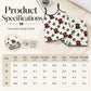 🌸 -50% ADESSO! 🌸 Set pigiama con canotta a spalline con motivo “Mucca delle Highlands”