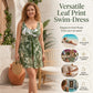 Costume da Bagno Intero con Gonna Taglie Forti da Donna