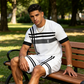 👕 SCONTO 50%! ☀️ Set Sportivo Estivo da Uomo 2 Pezzi – Traspirante & Leggero – Ideale per Palestra, Corsa o Uso Quotidiano – Comodo & Versatile 🩳💪✨
