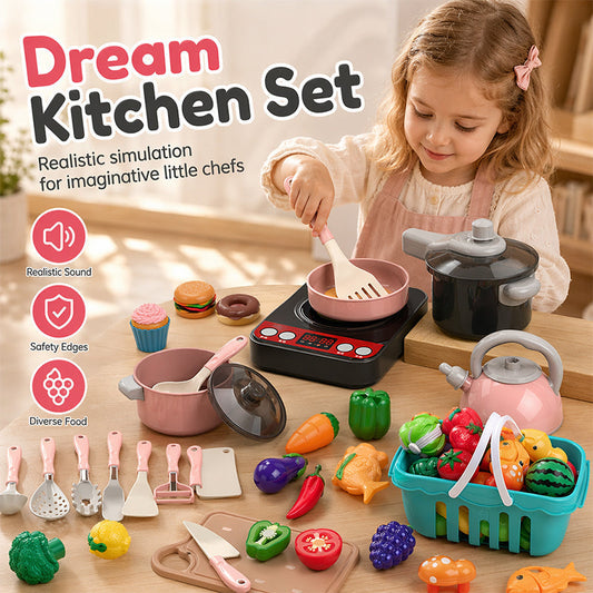 🔥 50% DI SCONTO! 🏕️ Cucina Giocattolo per Bambini – Crea divertenti avventure da campeggio e lascia che i bambini cucinino proprio come i grandi ✨