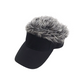 Creative Wig Sun Visor Hat