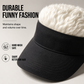 Creative Wig Sun Visor Hat