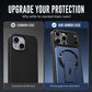 📱✨ Cover Magnetica con Protezione Obiettivo Pieghevole e Supporto Invisibile – PC Opaco Premium, Anello Magnetico Potente, Design Sottile ed Elegante