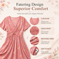🌸 Abito a fiori con scollo a V e dettaglio intrecciato in vita: elegante e disinvolto, perfetto per ogni occasione