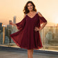 Abito estivo da donna in chiffon con spalle scoperte