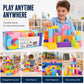 ⏳Offerta Limitata 50% di Sconto⏰ Set di Mattoncini in Schiuma EVA Morbida per Bambini 🏰