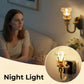 Luce Notturna LED Vintage da Presa