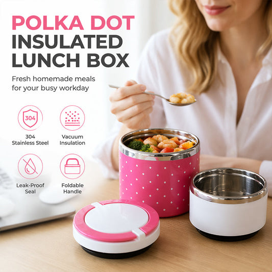 🍳 Lunch Box Termica Portatile in Acciaio Inox