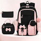 🎠🎒 50% DI SCONTO! ⚡Zaino Scolastico Leggero con Fiocco – Idrorepellente e Antifurto!