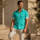 🌴✨ Camicia Estiva da Uomo con Stampa Geometrica 👔🌊 - Vestibilità Comoda | Tessuto Morbido | Taglia S-5XL | Perfetta per Vacanze & Spiaggia