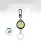 Portachiavi Retrattile – Cavo Durevole, Design Compatto & Pratico per Chiavi e Card 💳