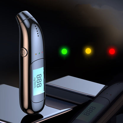 🚔💨 Etilometro Digitale ad Alta Precisione e Portatile – Misuratore di Alcol Affidabile per Automobilisti