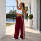 🌸 50% DI SCONTO ORA! 🌸Pantaloni Tuta da Donna a Righe con Coulisse