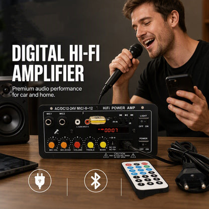 Scheda Amplificatore Bluetooth per Auto e Casa