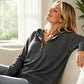 🛍️50% DI SCONTO – Felpa con Cappuccio a Maniche Lunghe da Donna – Tessuto Morbido, Taglio Comodo e Versatile per Tutti i Giorni 🌿