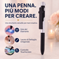 Penna per arte diamantata LED portatile