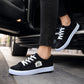 Sneakers Casual Piatte in Tela da Donna