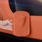 Portabicchieri universale in pelle PU per portiera auto
