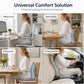 🪑 Cuscino Ergonomico in Memory Foam con Supporto Lombare – Comfort Tutto il Giorno, Perfetto per Ufficio, Auto e Casa ✨