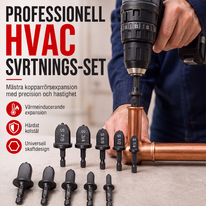 Kit Attrezzi per Riparazione Idraulica HVAC