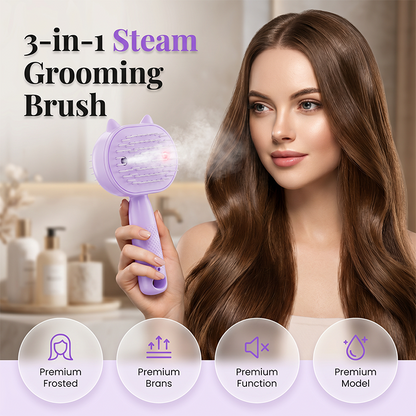 Spazzola Elettrica per Capelli 3 in 1
