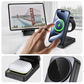 Caricatore Wireless Rapido 3 in 1 da 15W Pieghevole