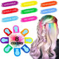 Polveri Coloranti per Capelli Monouso - Set da 8 Colori