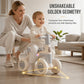 🚲🎵 Bicicletta Senza Pedali per Bambini con Musica & Luci LED – 4 Ruote Stabili, PP Alta Qualità, 14-54 Mesi, Max 60kg – 4 Colori 🌟✨