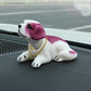 🐶 50% DI SCONTO!🚗 Crea un'Atmosfera Adorabile in Auto – Cagnolino Bobblehead, Design Carino, Stabile
