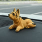 🐶 50% DI SCONTO!🚗 Crea un'Atmosfera Adorabile in Auto – Cagnolino Bobblehead, Design Carino, Stabile
